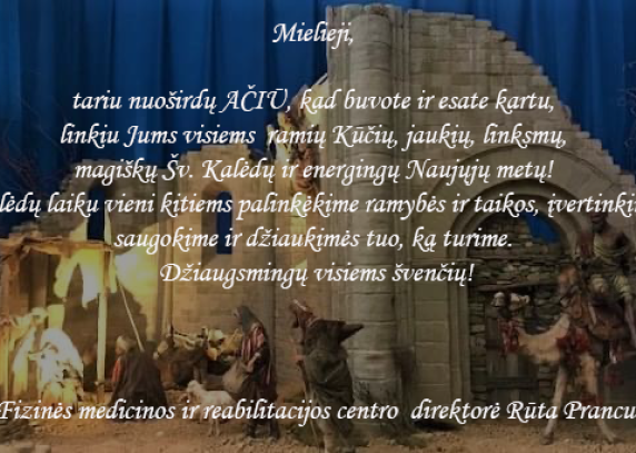 Kalėdinis sveikinimas