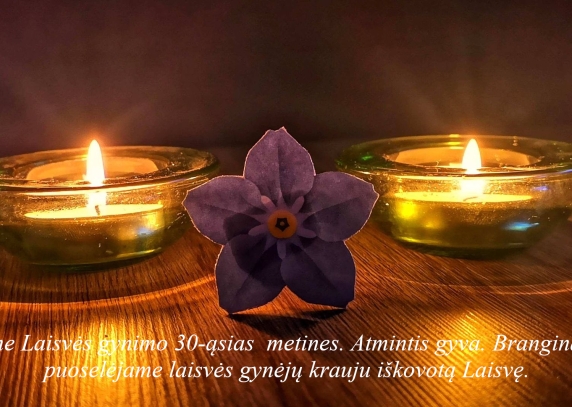 Džiaugiamės laisve