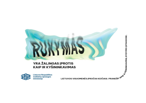 Sveikatos apsaugos ministerija inicijuoja socialinę kampaniją „Kyšininkavimas yra žalingas įprotis“